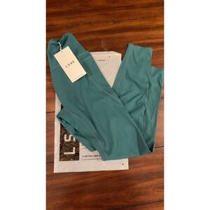 LSKD Elixir Ultra High-Rise Full Length Legging Pockets Teal Women's L, NEW, NWT